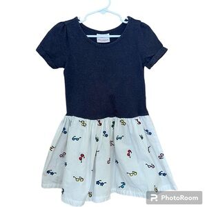 Hanna Anderson Sunglasses 100% Cotton dress - Size 5 - EUC